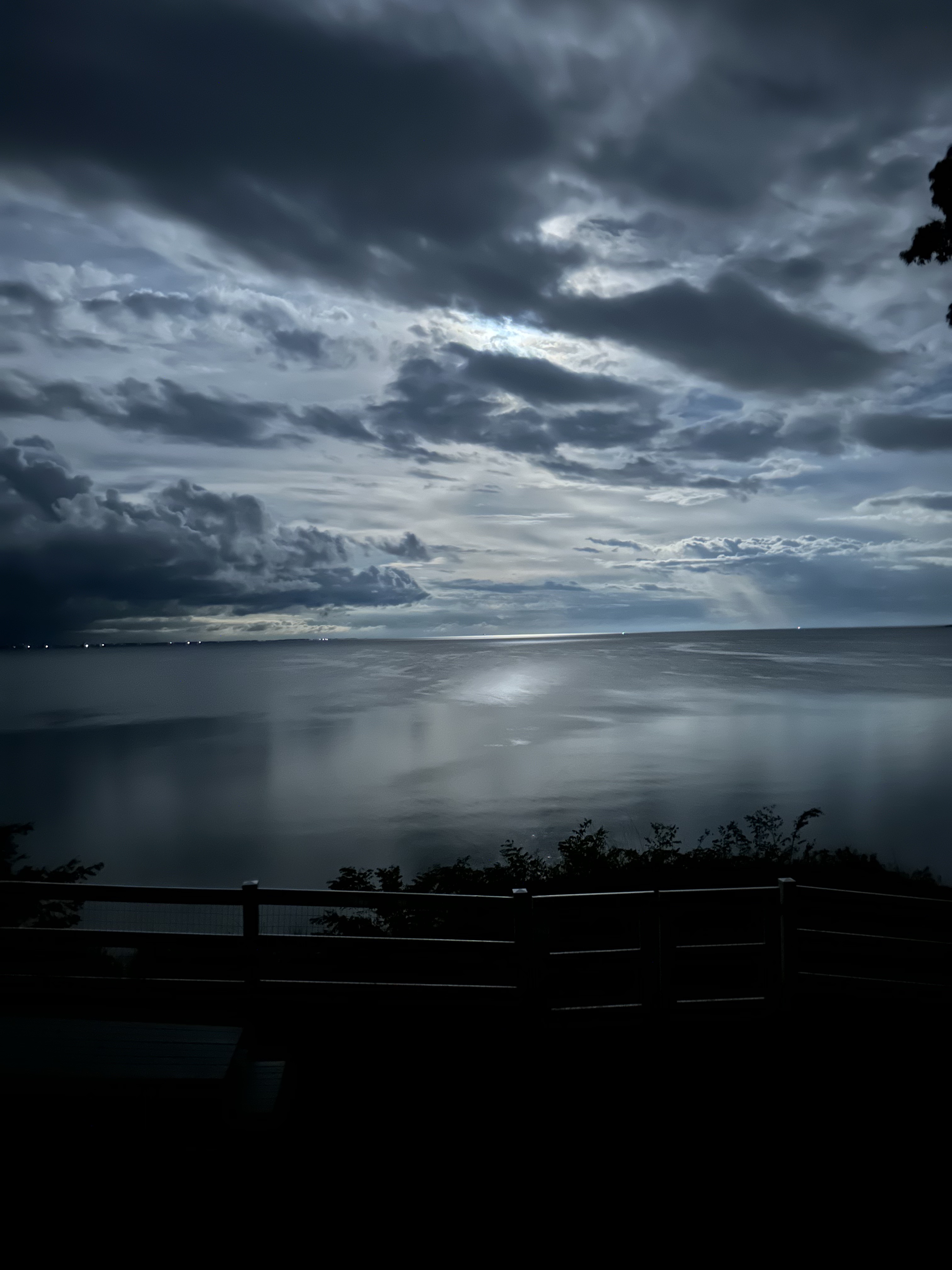 Calm & Serene Night! Even the Bay knows!